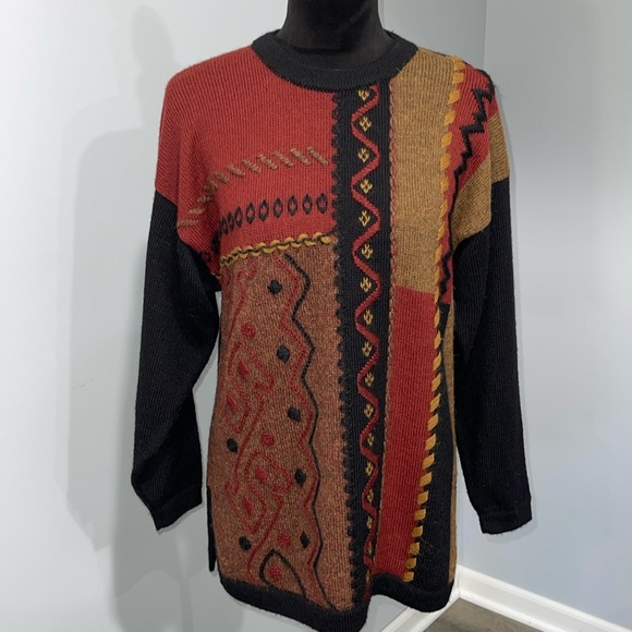 Vintage 1990s D’Stylo 100 percent alpaca masterpiece sweater size Small women’s - Picture 1 of 16